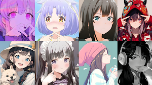 Anime Girls Profile Picture Screenshot 1