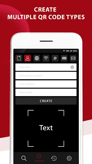 QR Barcode scanner & qrcode generator Screenshot 2