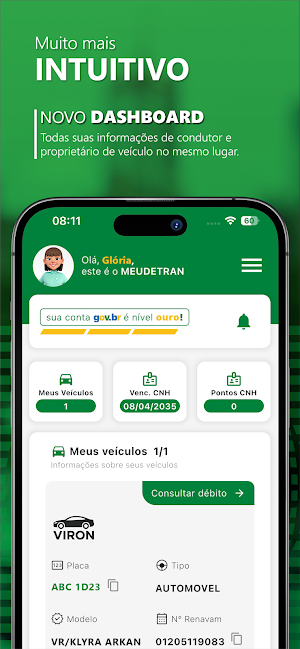 Meu Detran MS Screenshot 2