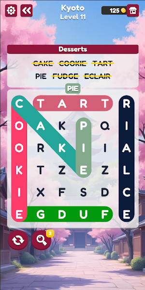 World Tours - Word Search Screenshot 0