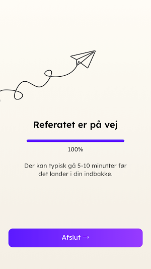 MødeReferat Screenshot 2