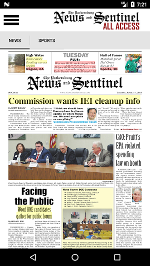 News and Sentinel All Access Screenshot 1