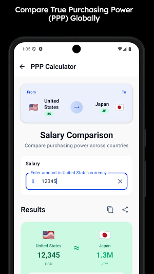 Compare Living Costs Screenshot 1
