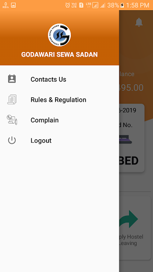 GODAWARI SEWA SADAN - Student App Screenshot 1