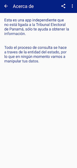 Lugar de Votación Panamá Screenshot 3