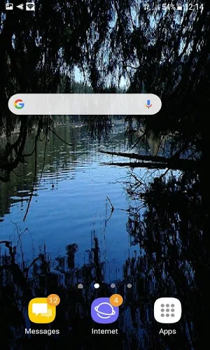 Evening Lake Live Wallpaper Screenshot 2