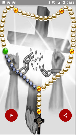 Holy Rosary Liberation with audio in Spanish Screenshot 3