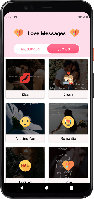 Love Messages Screenshot 1