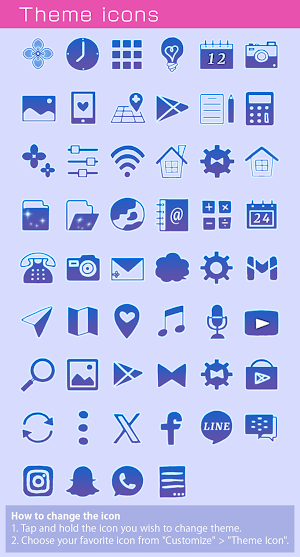 Refreshing Hydrangea Theme Screenshot 3