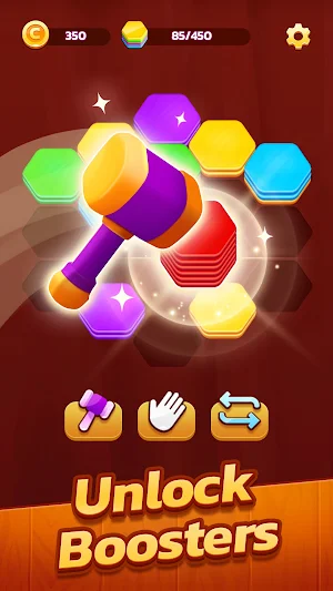 Hexa Stack: Color Sort Puzzle Screenshot 2