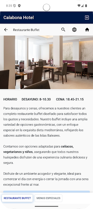 Hotel Cala Bona Screenshot 2