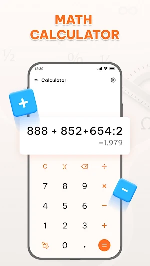 Basic Calculator: Math Solver Screenshot 0