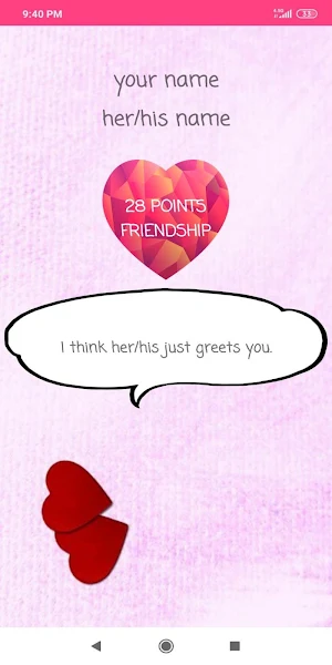 BFF-Friend Test Screenshot 2