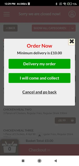 Chicken Delight Braintree Screenshot 0