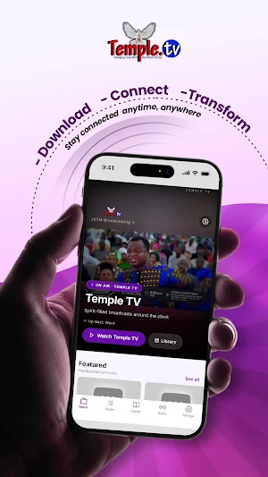 Temple TV Screenshot 1