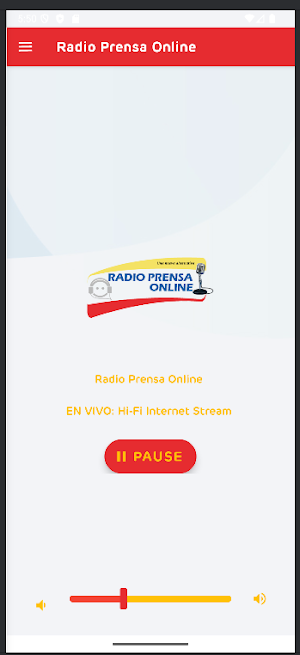 Radio Prensa Online Screenshot 1