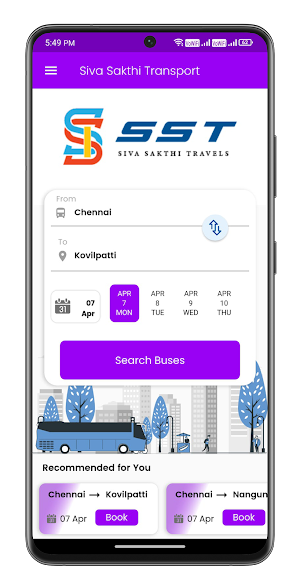 Siva Sakthi Transport Screenshot 1