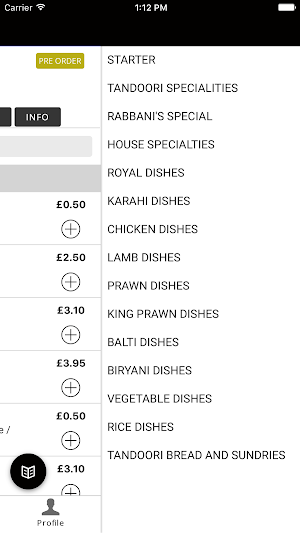 Rabbani Indian Restaurant Screenshot 1