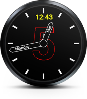 Agenda12h Watch Face Screenshot 3