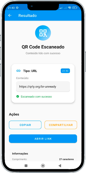 Leitor QR Screenshot 1