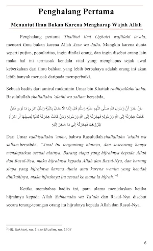 6 Penghalang Penuntut Ilmu Screenshot 2