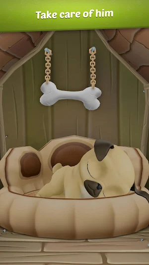 My Virtual Pet Dog 🐾 Louie the Pug Screenshot 2