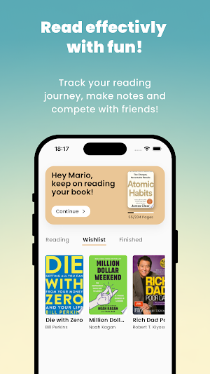 ReadScore: Book tracking app Screenshot 0
