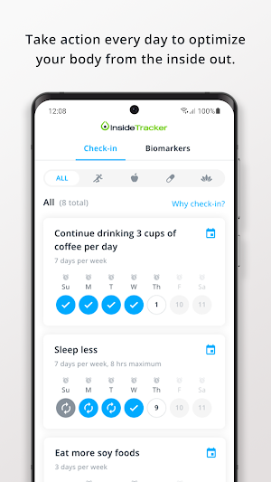 InsideTracker Screenshot 2