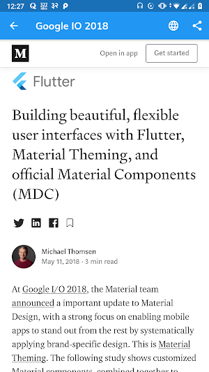 Awesome Flutter - Tutorials Screenshot 1