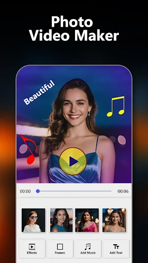 Photo Video Maker with Music Screenshot 0