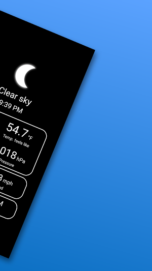 Weather Screensaver Screenshot 1