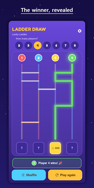 Ladder Draw - Ghost Leg Picker Screenshot 3