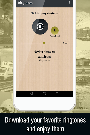 train ringtones for phone, sounds ringtones app Screenshot 2