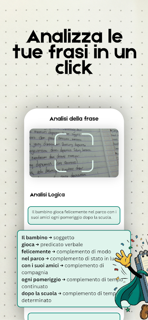 Analisi Logica e del Periodo Screenshot 1