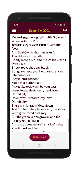 Alice Cooper Lyrics Wallpapers Screenshot 3