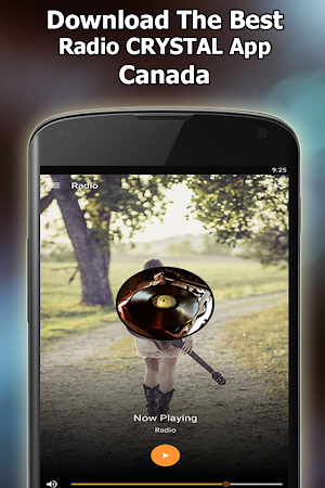 Radio CRYSTAL Online Free Cana Screenshot 1