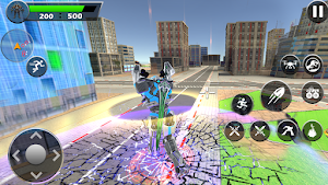 Dino Robot Transform War Game Screenshot 0