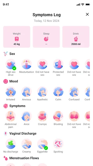 MyCycle: Period tracker Screenshot 3