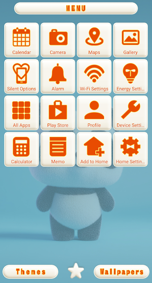 Precious Panda Theme +HOME Screenshot 1