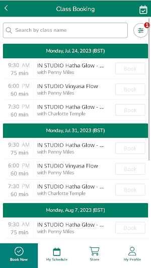 Elements Yoga Studio Limited Screenshot 2
