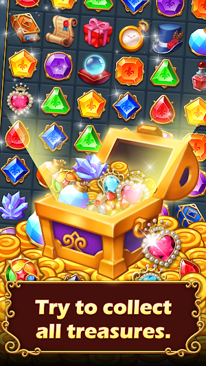 Jewels Mystery: Match 3 Puzzle Screenshot 3