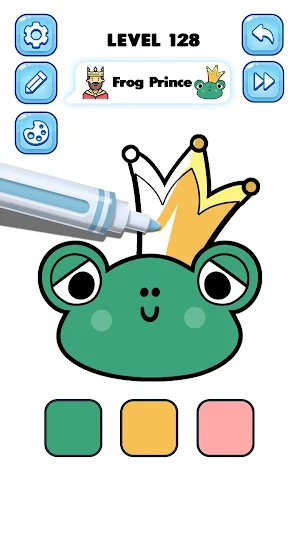 Color ASMR: Princess Coloring Screenshot 2
