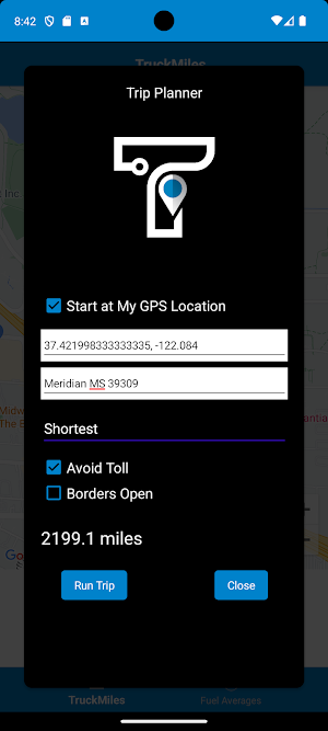 TruckMiles Screenshot 0