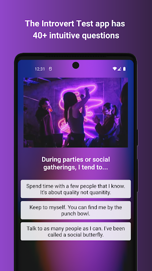 Introvert Test Screenshot 1