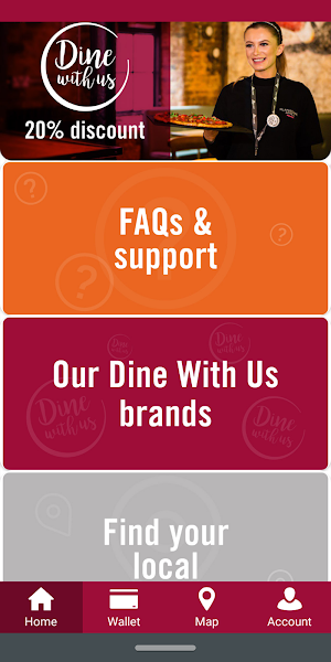 M&B Dine With Us Screenshot 1