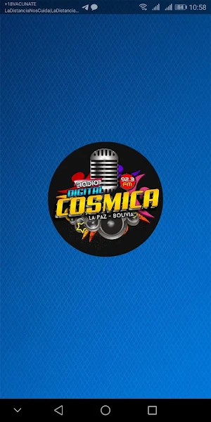 Radio Digital Cosmica Screenshot 0