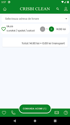 CRISBI CLEAN Curatatorie Spala Screenshot 2