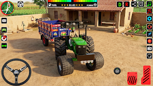 Tractor Driving Farming Game Screenshot 2