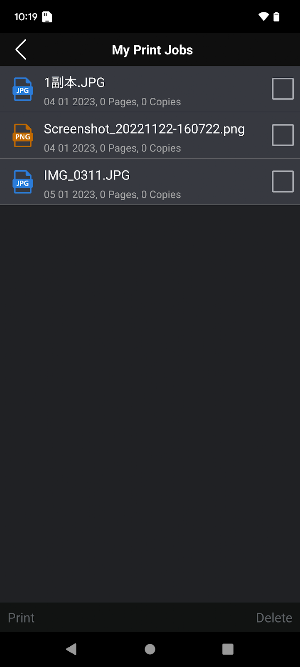 ApeosWare MS Mobile 2 Screenshot 3