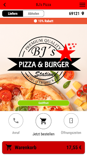 BJ's Pizza Screenshot 0